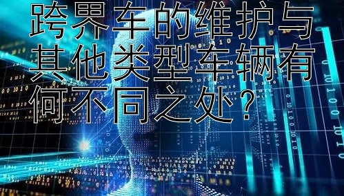 跨界车的维护与其他类型车辆有何不同之处？