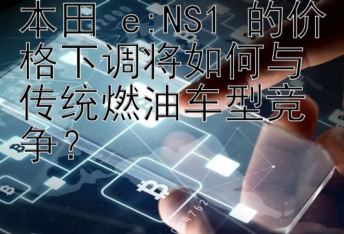 本田 e:NS1 的价格下调将如何与传统燃油车型竞争？