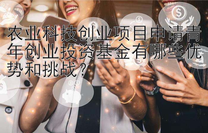 农业科技创业项目申请青年创业投资基金有哪些优势和挑战？